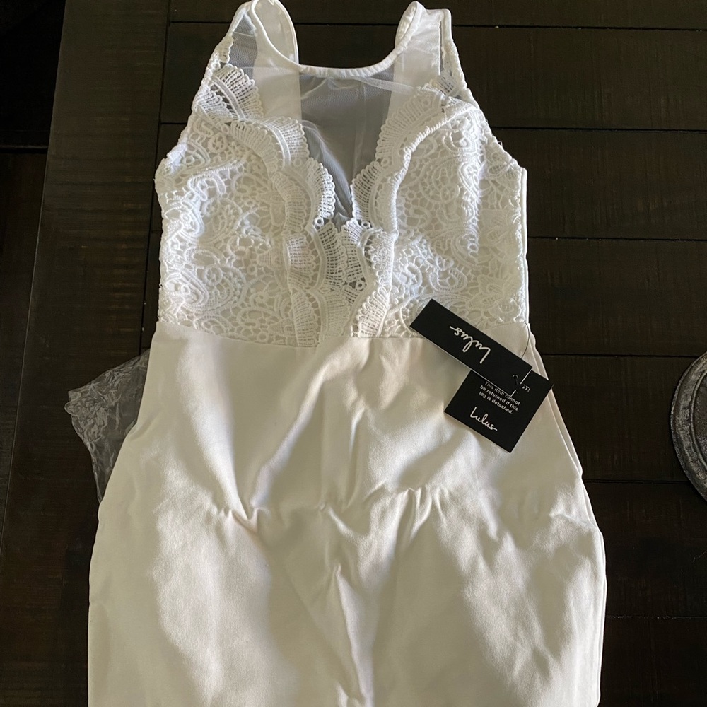 White Lulus Dress